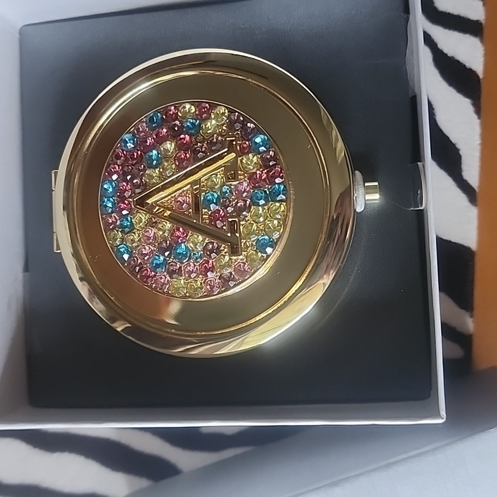 Mixit Gold Tone Compact Mirror from JC penny